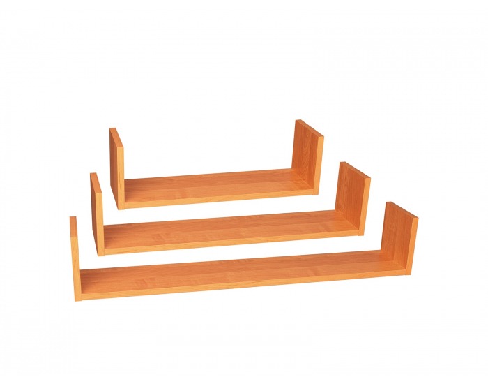 Polica Polka U-NEW - jelša