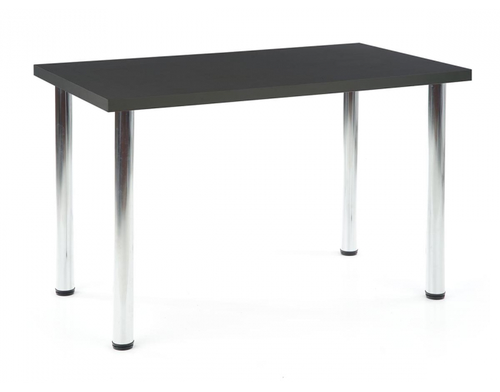 Jedálenský stôl Modex 120 - antracit / chróm