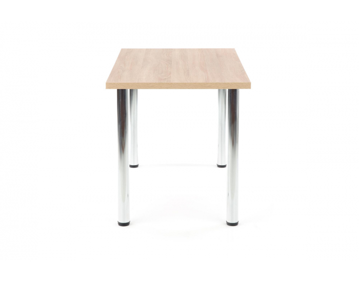 Jedálenský stôl Modex 120 - dub sonoma / chróm