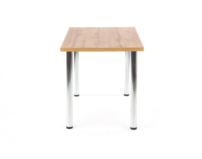 Jedálenský stôl Modex 120 - dub wotan / chróm