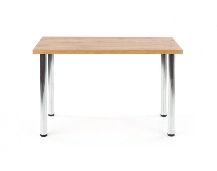 Jedálenský stôl Modex 120 - dub wotan / chróm