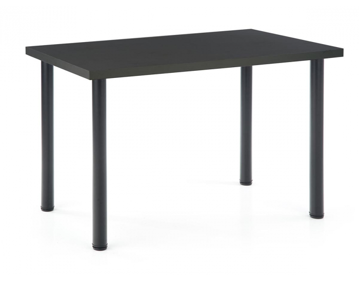 Jedálenský stôl Modex 2 120 - antracit / čierna