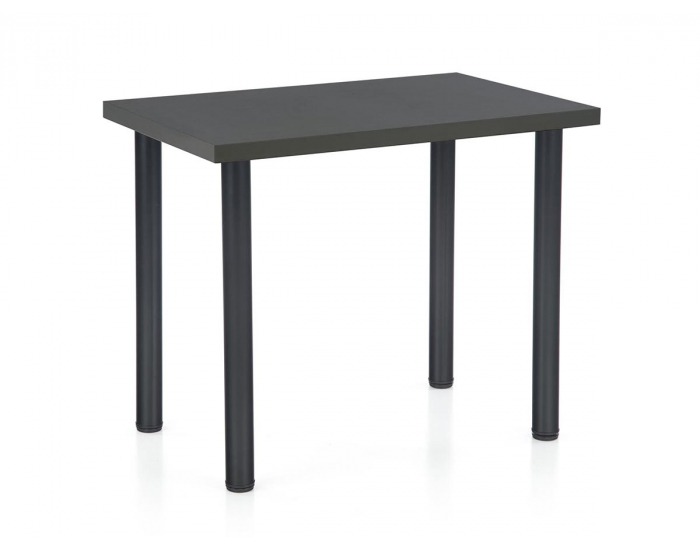Jedálenský stôl Modex 2 90 - antracit / čierna