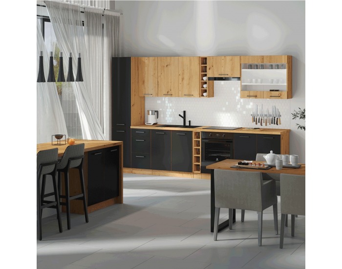 Horná kuchynská skrinka Monro 60 G-72 1F - dub artisan