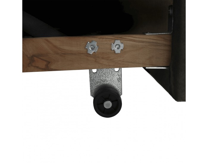 Rohová sedačka s rozkladom a úložným priestorom Morag P - hnedá