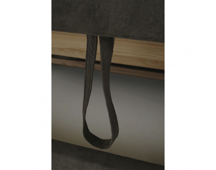 Rohová sedačka s rozkladom a úložným priestorom Morag P - hnedá