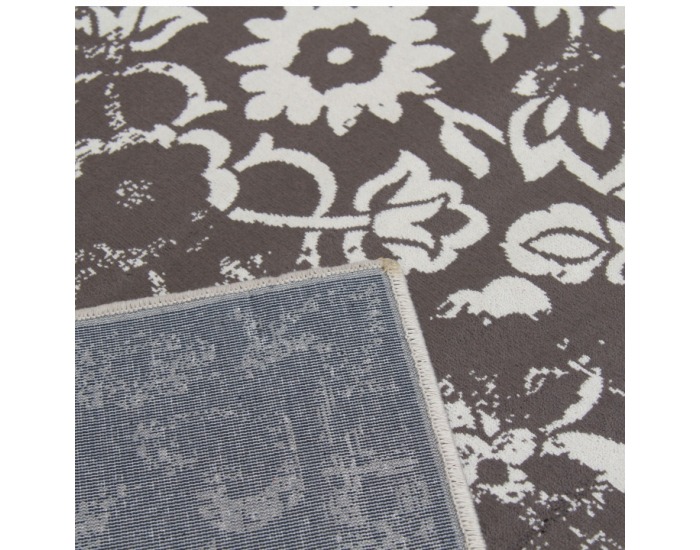 Koberec Moria 67x105 cm - tmavosivá