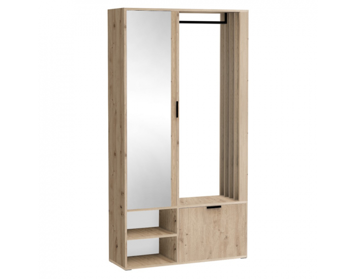 Predsieň so zrkadlom Muna - dub artisan