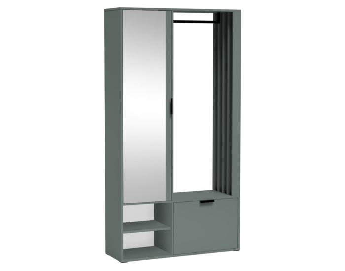 Predsieň so zrkadlom Muna - green stone