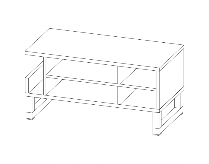 Konferenčný stolík Bova CT - woodcon