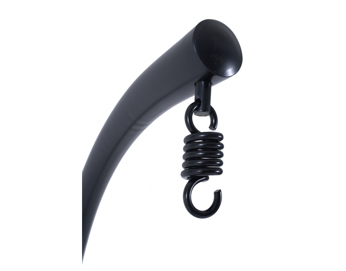 Závesné hojdacie kreslo Cuban - sivý ratan / sivé podušky