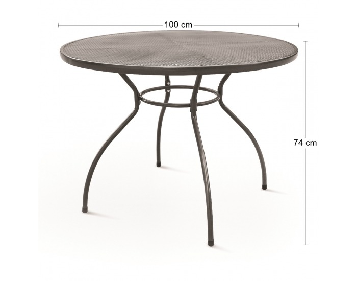 Záhradný set Espresso 1+4 - sivá