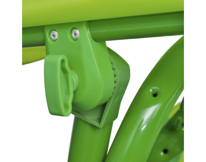 Detská záhradná hojdačka Frog - zelená
