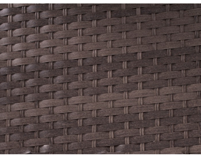 Záhradný nábytok z umelého ratanu Grandissimo - tmavosivá / sivá