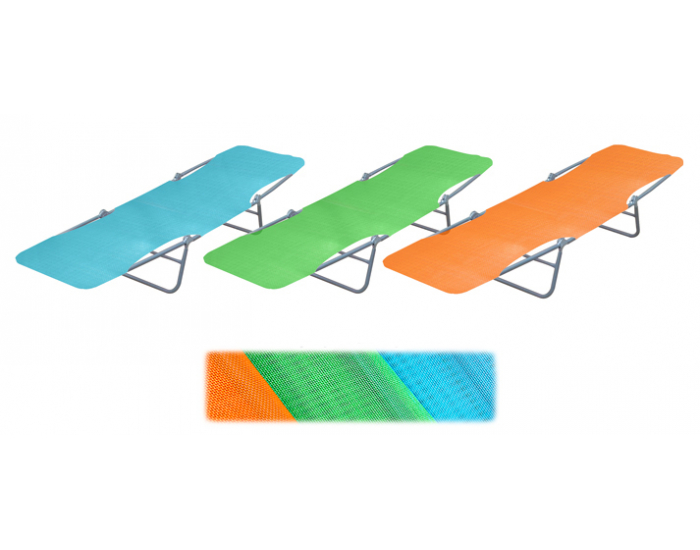 Záhradné lehátko Guliver - oranžová