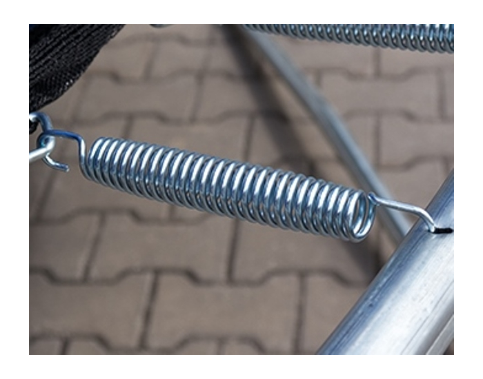 Trampolína Jumper 244 cm - čierna / modrá