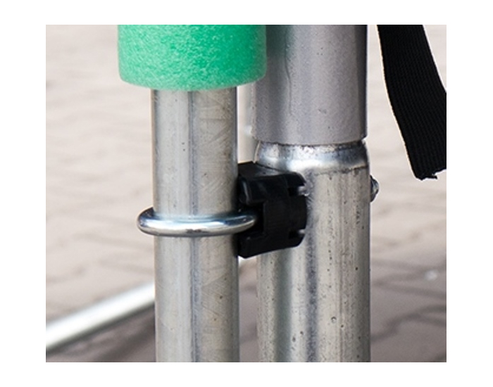 Trampolína Jumper 244 cm - čierna / modrá