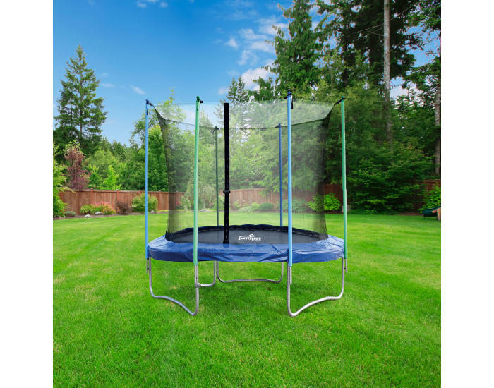 Trampolína Jumper 305 cm - čierna / modrá