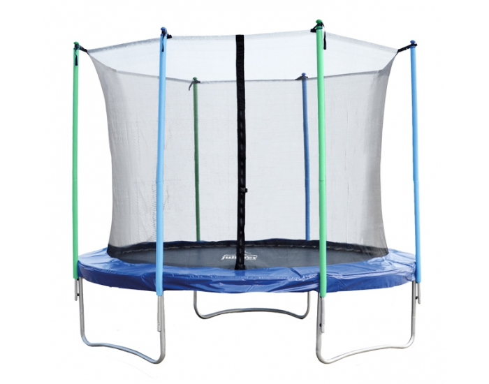 Trampolína Jumper BD 305 cm - čierna / modrá