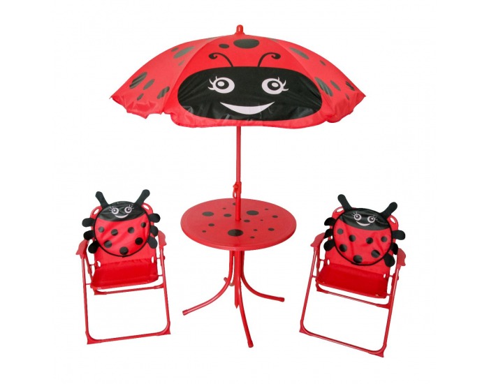 Detský záhradný set Ladybird - červená
