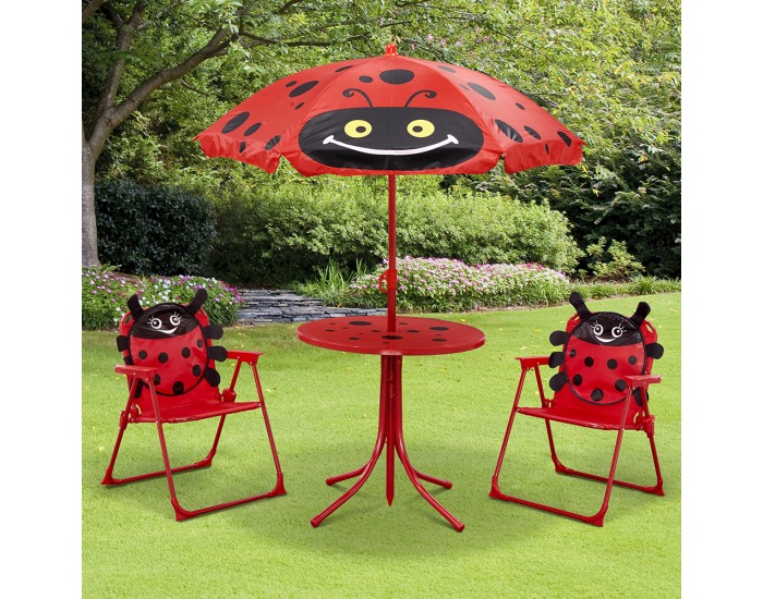 Detský záhradný set Ladybird - červená