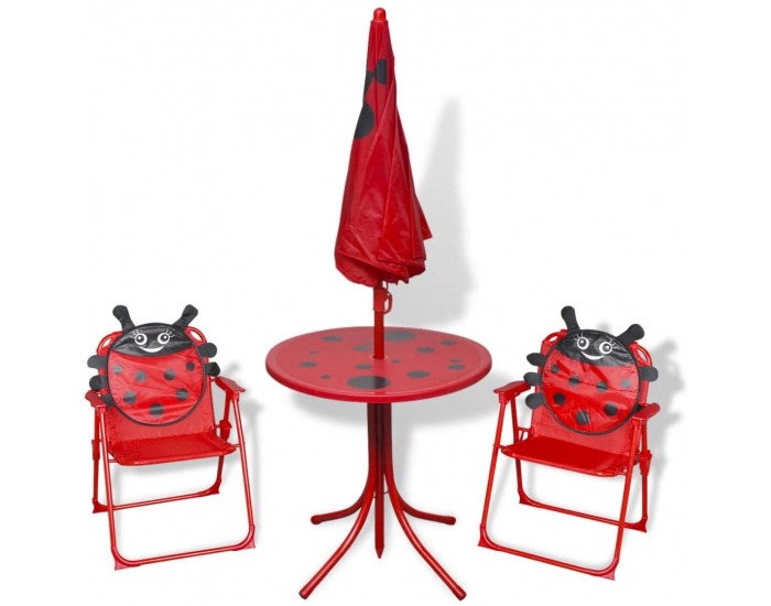 Detský záhradný set Ladybird - červená