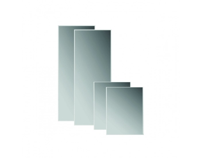 Zrkadlo (2 ks) Leksand W-4D 43,7x66,5/43,7x134,1 cm - sklo