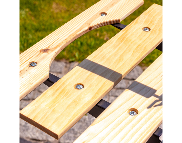 Záhradný gril MIR-244 - čierna / zelená