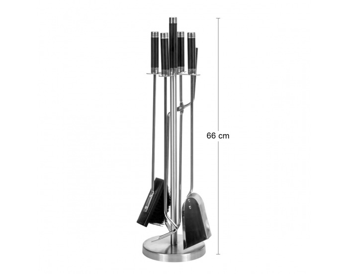 Krbové náradie K7 - nerezová / čierna