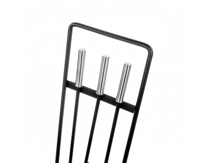 Krbové náradie K16 - čierna / nerezová