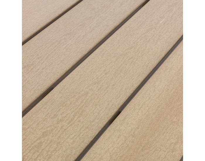 Záhradný set z umelého ratanu Nocera - sivá / krémová