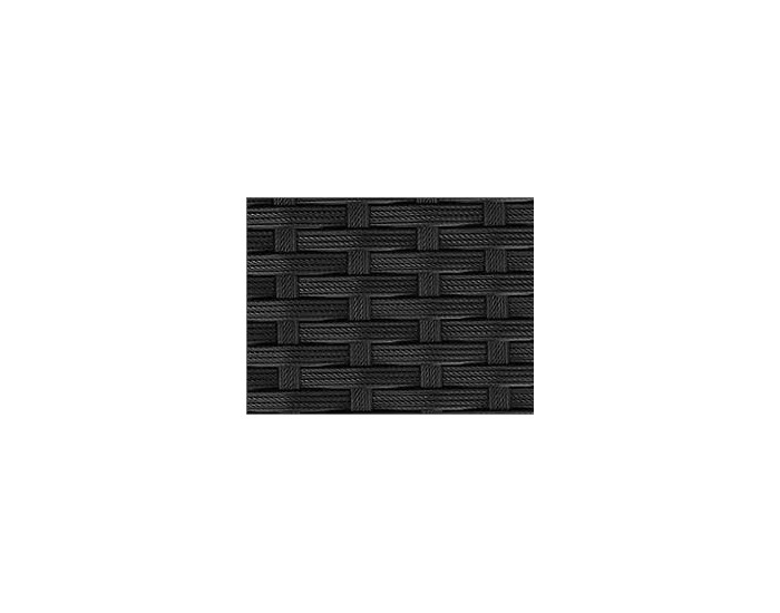 Ratanový set Siesta - čierna / béžová