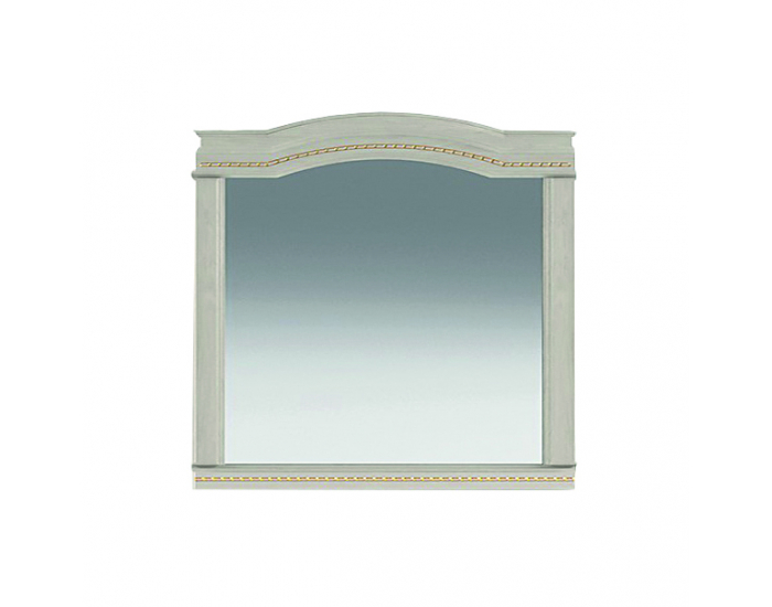 Rustikálne zrkadlo na stenu Valenta M-1000 - breza polárna / breza