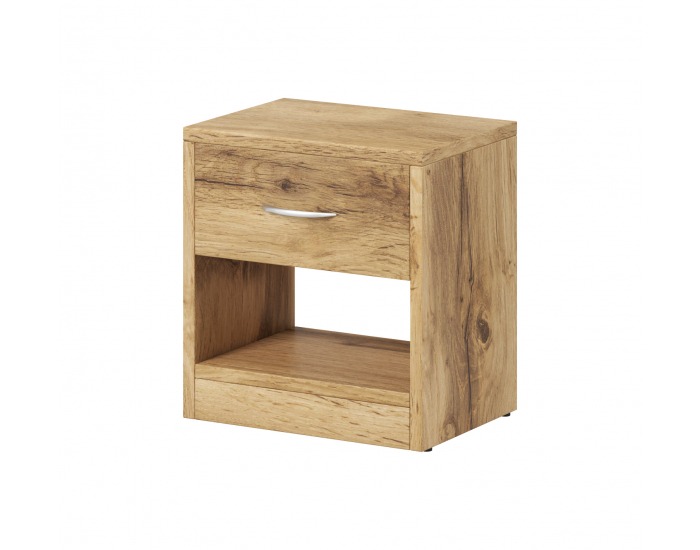 Nočný stolík Naka 1S - dub wotan