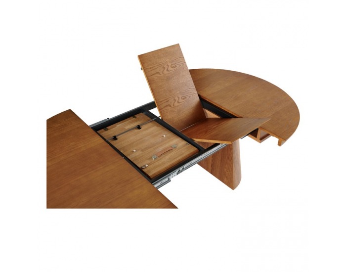 Rozkladací jedálenský stôl Nanet 115/150/185 - dub