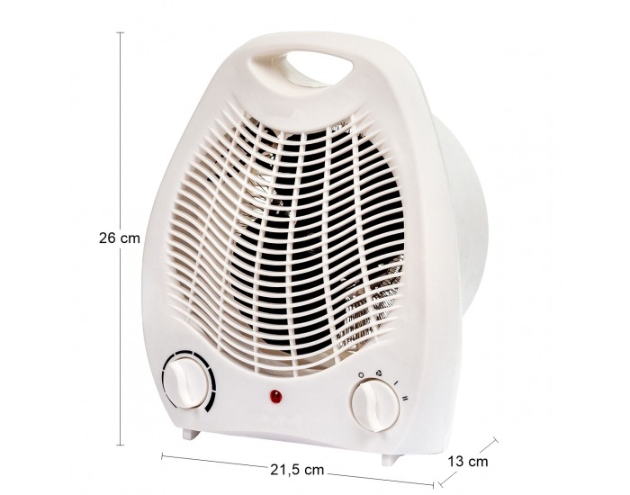 Elektrický ohrievač NB-101 2000 W - biela