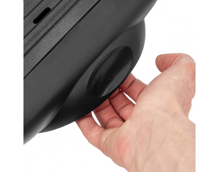 Záhradný elektrický gril NB-868A 1400 W - čierna