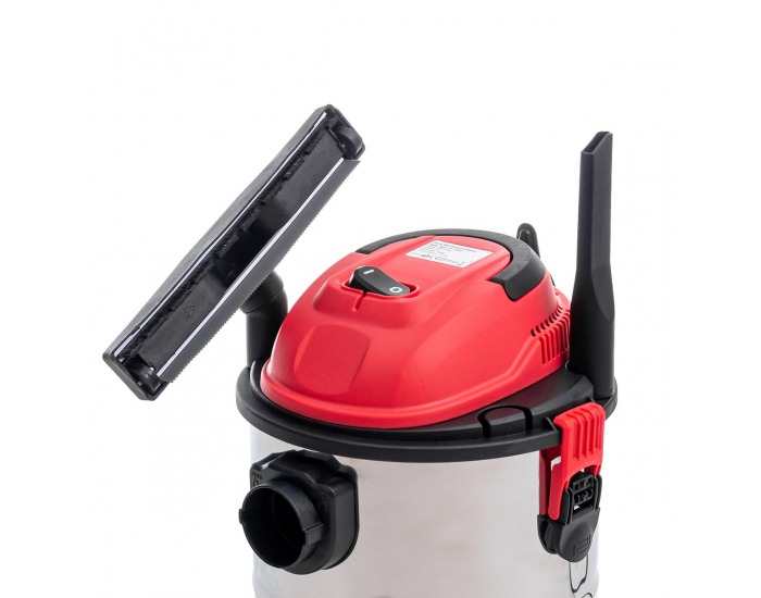 Priemyselný vysávač NB-VC302 1200 W - strieborná / čierna / červená