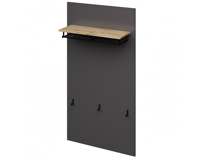 Predsieň Neston - sivý grafit / dub wotan