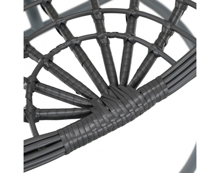 Závesné hojdacie kreslo Nexus - sivá