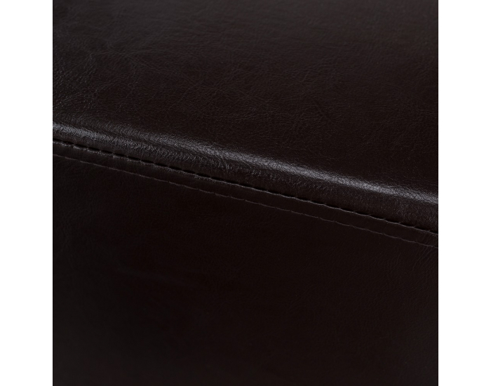 Taburetka Niki New - tmavohnedá