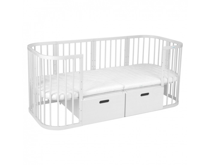 Rozšírenie k rastúcej postieľke 7v1 Niko / Lili - biela