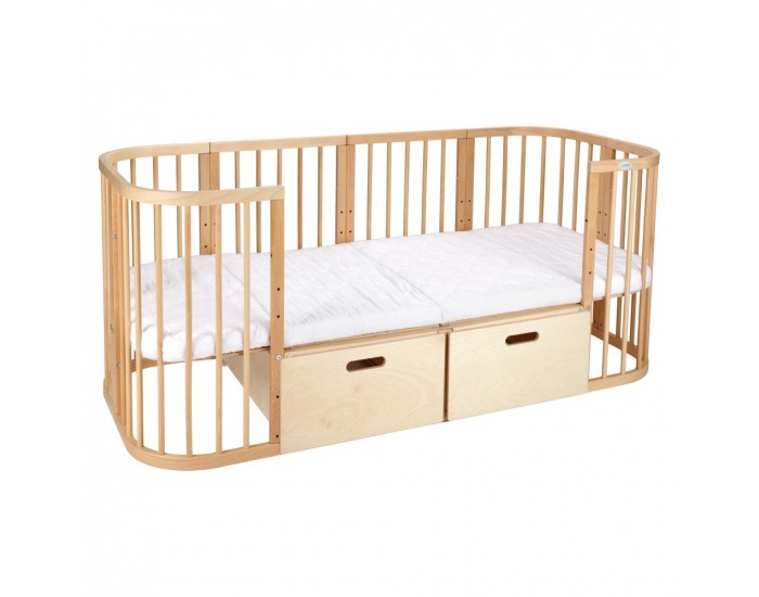 Rozšírenie k rastúcej postieľke 7v1 Niko / Lili - prírodná