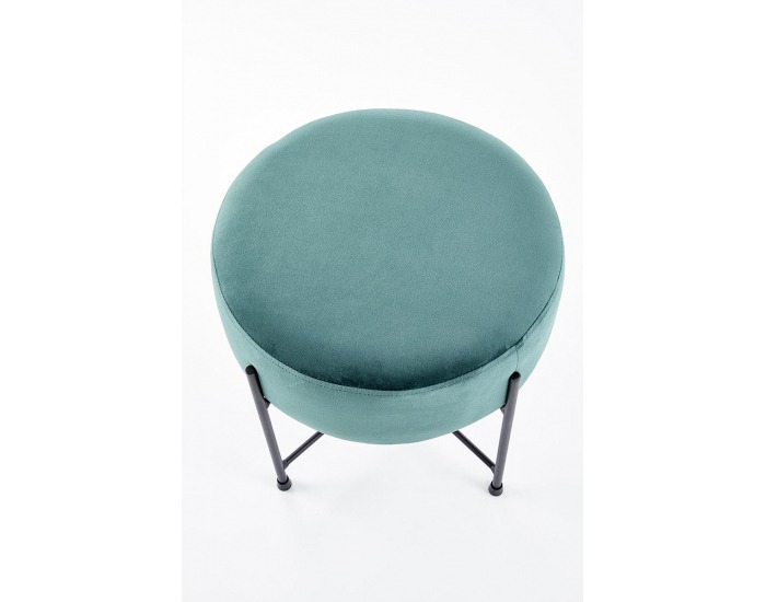 Taburetka Niva - tmavozelená / čierna