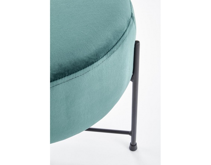 Taburetka Niva - tmavozelená / čierna