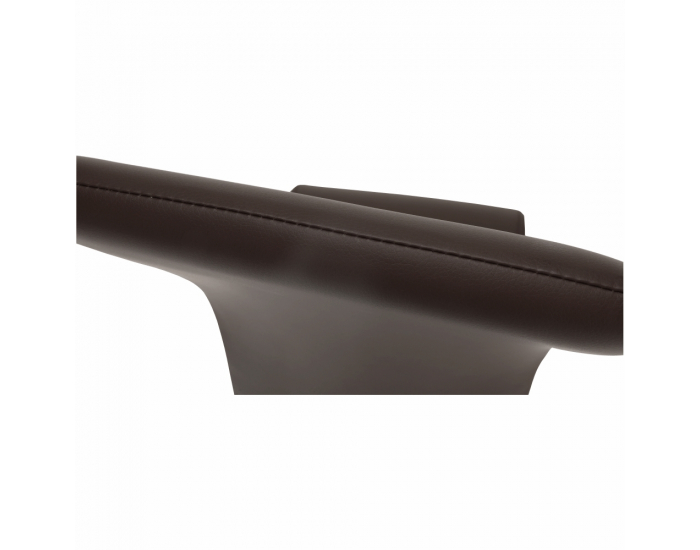 Jedálenská stolička Nobata - tmavohnedá / sivá