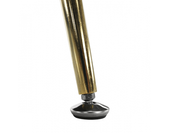 Pohovka Noblin New - ružová (Velvet) / zlatá