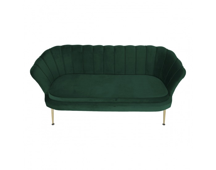 Pohovka Noblin New - smaragdová / zlatá