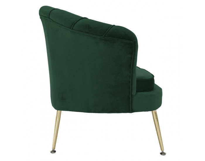 Pohovka Noblin New - smaragdová / zlatá