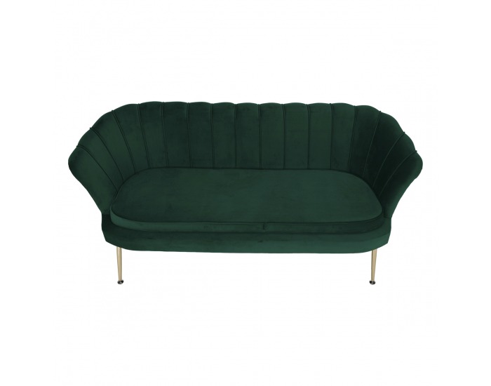 Trojsedačka Noblin New - smaragdová (Velvet) / zlatá